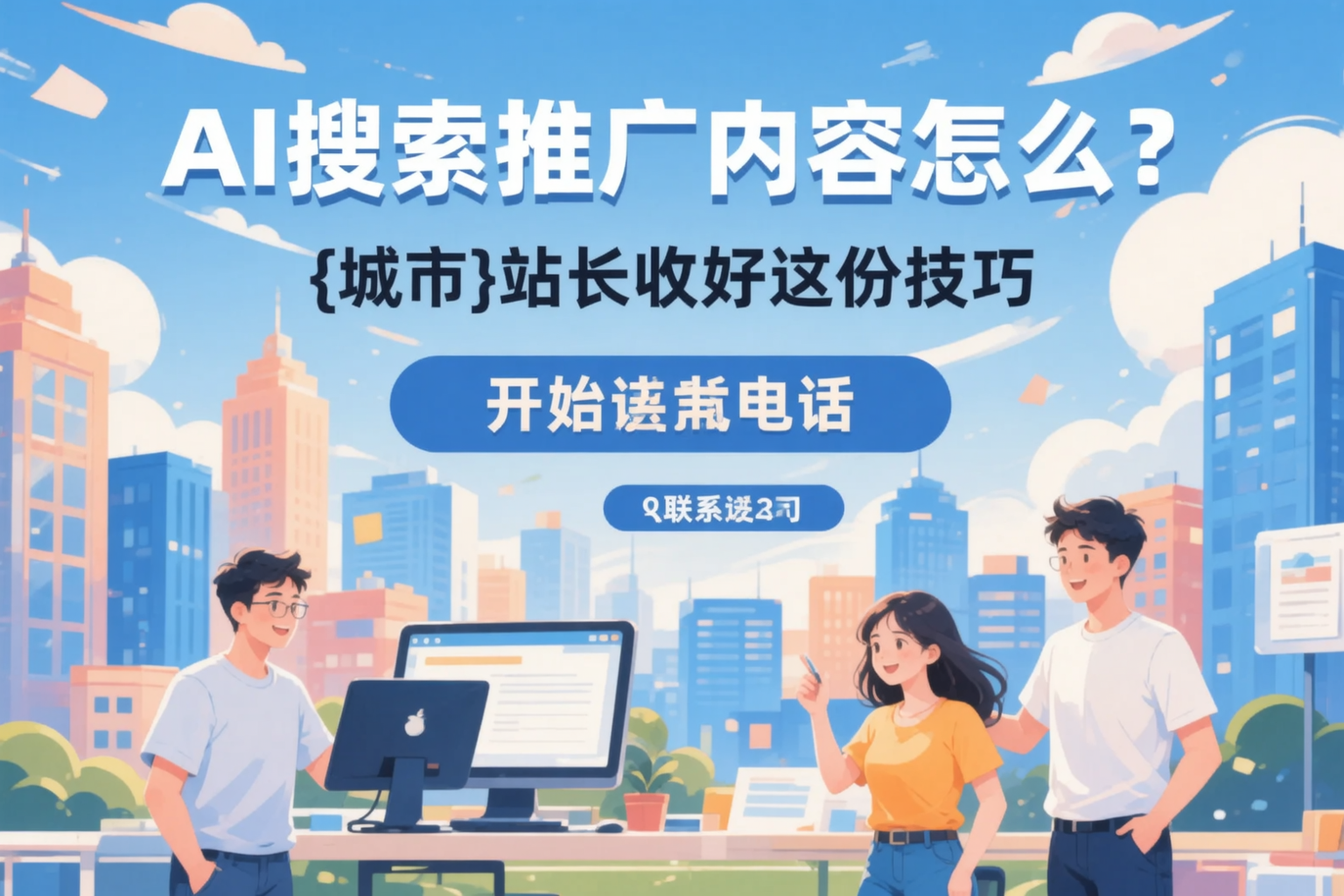 AI搜索推广内容怎么写？长岭站长收好这份技巧