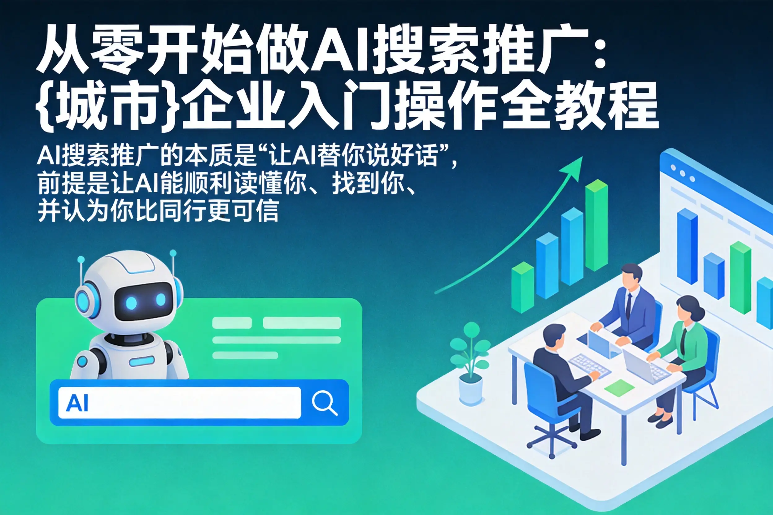 从零开始做AI搜索推广:长岭企业入门操作全教程