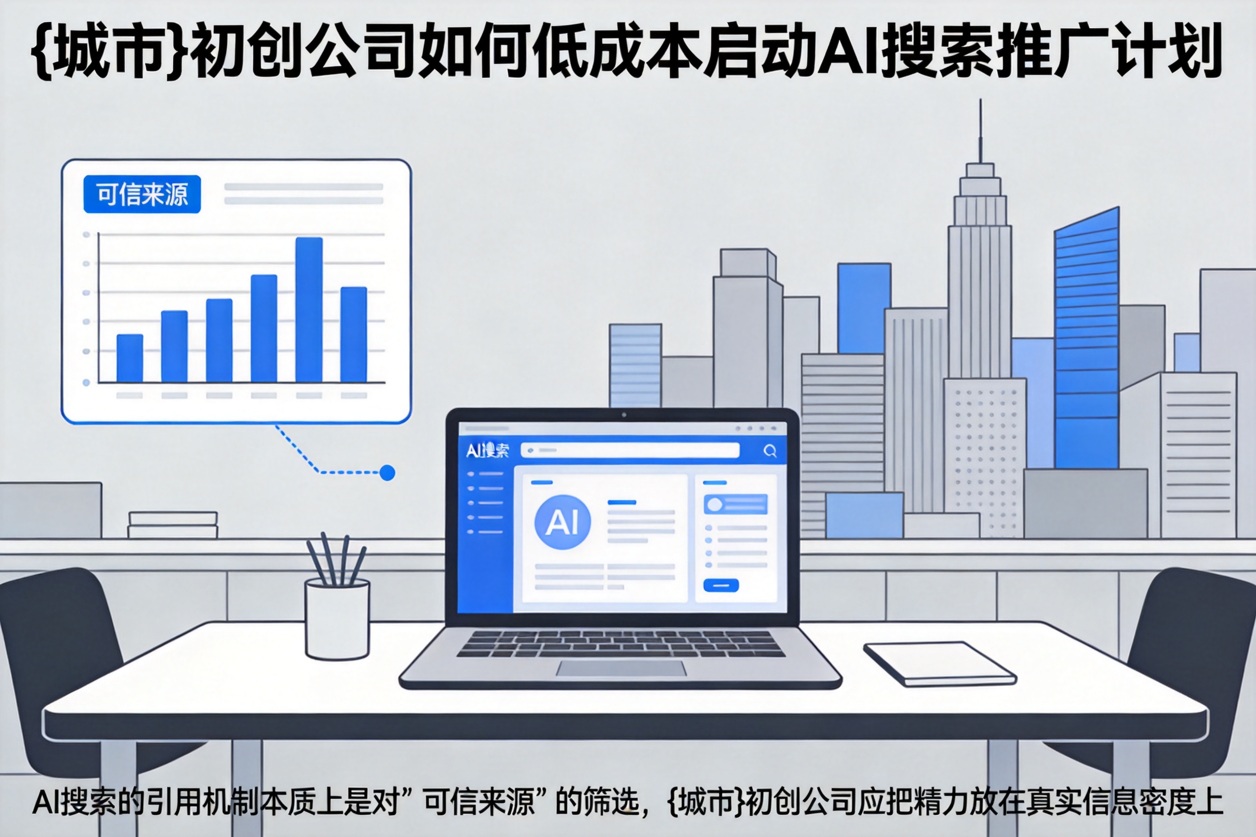 长岭初创公司如何低成本启动AI搜索推广计划
