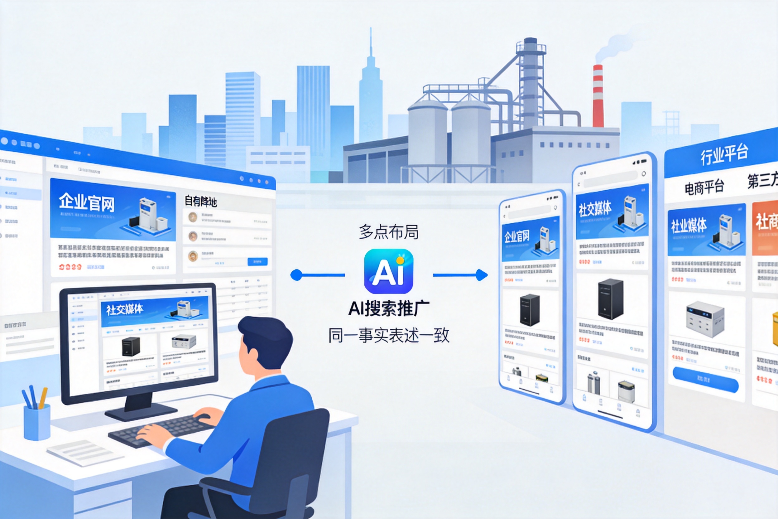 长岭制造企业怎样通过AI搜索推广获得精准客户